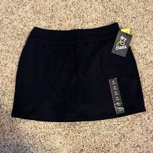art class Black Active Skort with Smooth Waistband